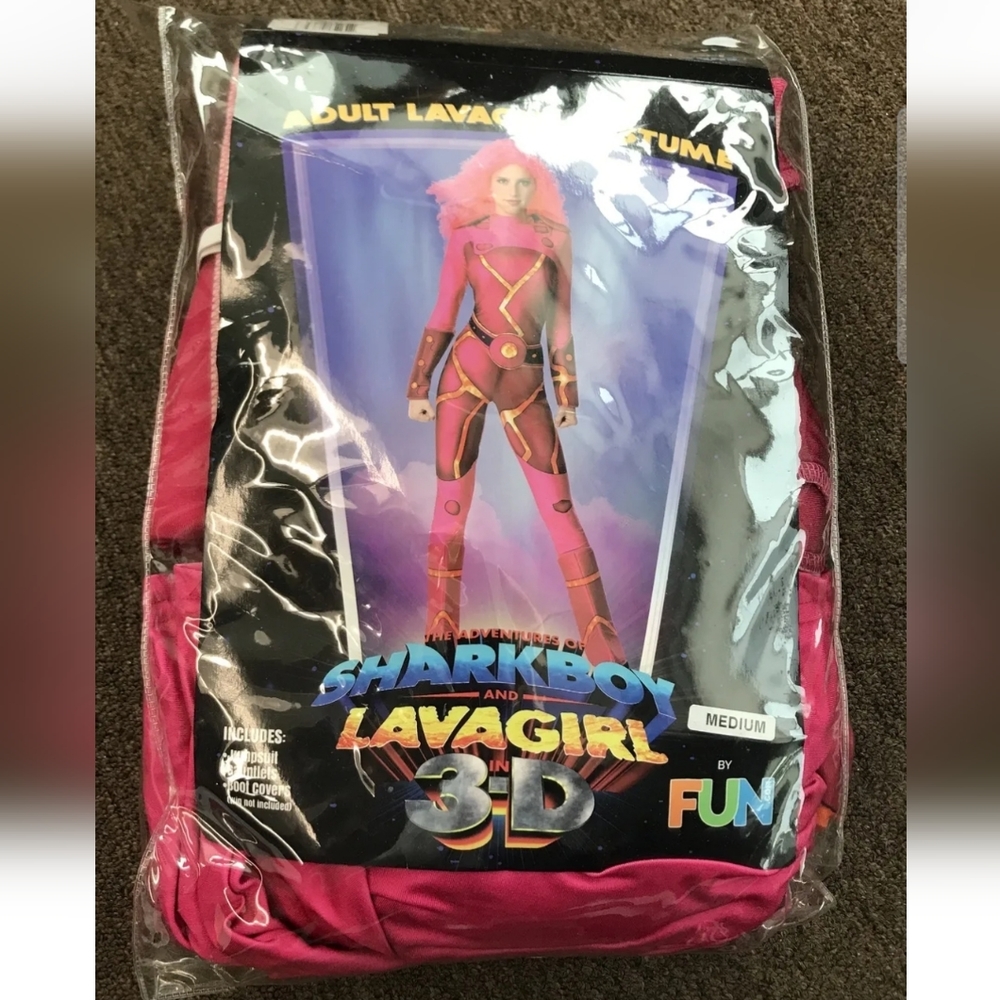 Women's Lava Girl costume